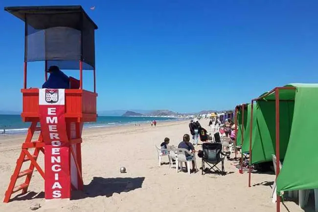 Vigilan a turistas en Kino en nuevas torres