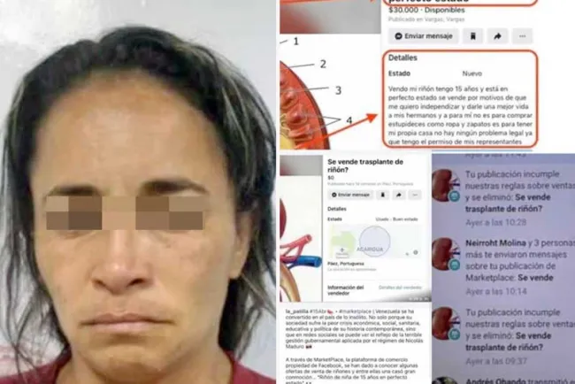 Detienen a mujer por venta de órganos