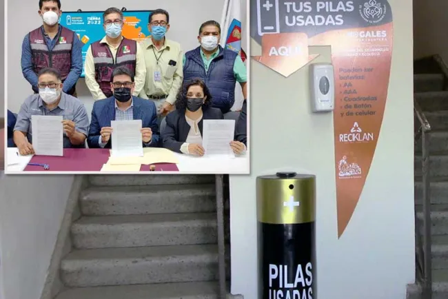 Instalan centros de acopio para pilas alcalinas