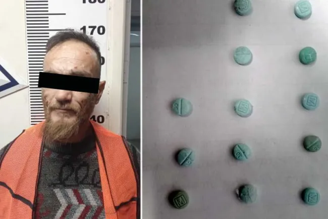 Detienen a sujeto con fentanilo