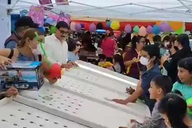 Celebran a niñas y niños con evento deportivo
