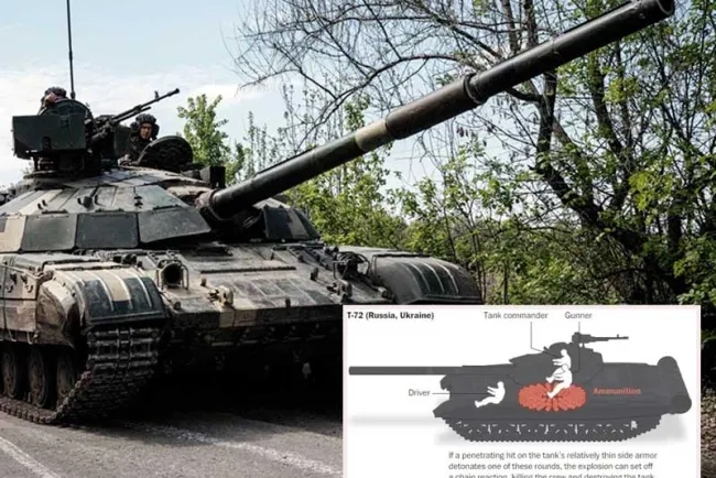 Convierte en ataúdes a tanques rusos error de diseño