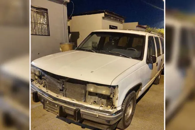 Recuperan camioneta robada