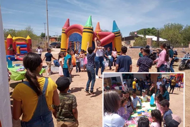 Llevan felicidad a niñas y niños de Mascareñas