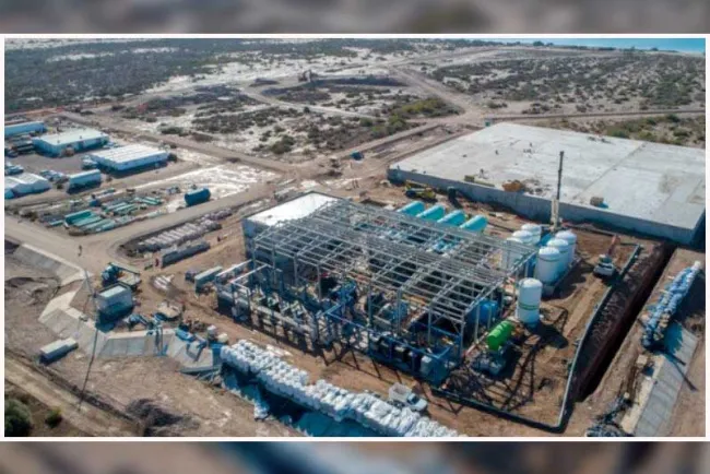 Iniciará operación de planta desalinizadora en julio