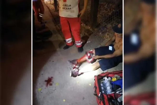 Por no entregar su bicicleta le disparan