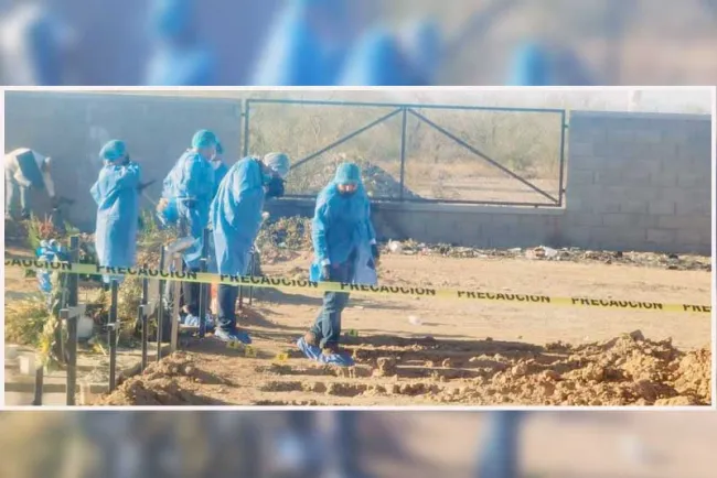 Ejecutan a mujer en panteón y la arrojan en fosa en Caborca