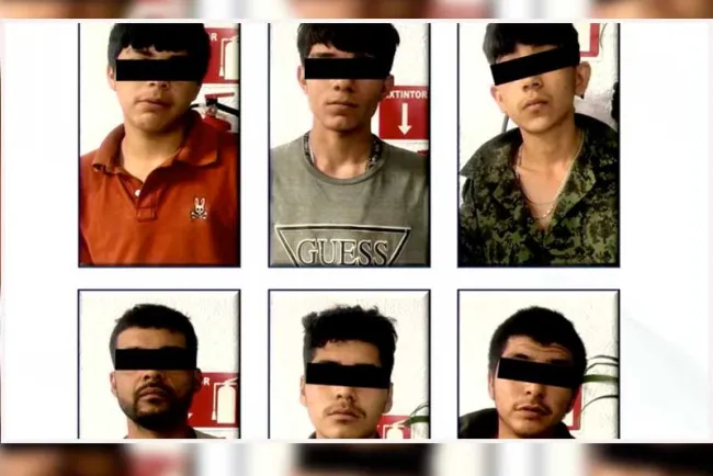 Detienen a 6 jóvenes con armas de fuego