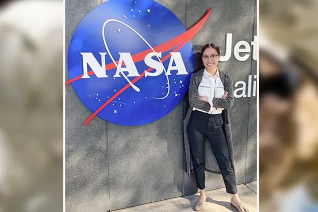Viaja al espacio primera mexicana en compañía de un astronauta
