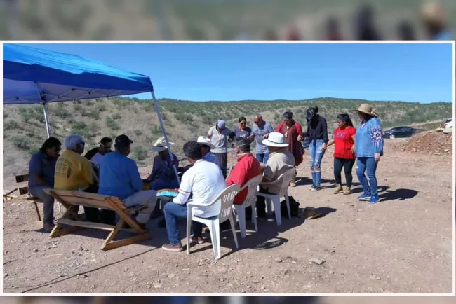 Bendicen tierras apaches
