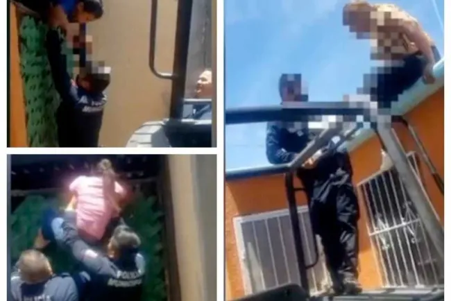 Encierra a esposa e hijos en Sonora, policía los rescata
