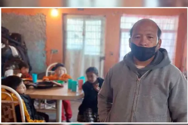 Saca adelante a sus seis hijos padre soltero; su esposa dijo que iba al mercado y no volvió