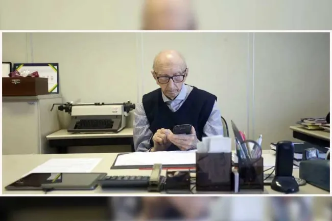 Rompe récord Guinness, lleva 80 años en el mismo trabajo
