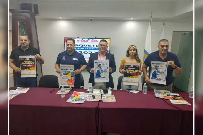 Arranca Festival Infantil de Baloncesto de Sonora en Nogales