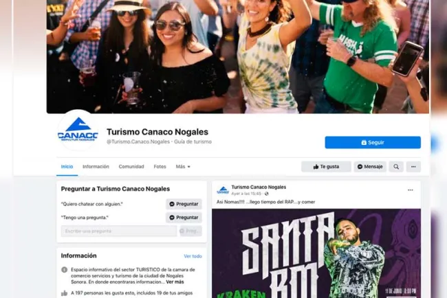 Presentan ‘Turismo Canaco Nogales’; página en Facebook