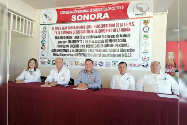 Anuncian sindicatos de Cecytes paro nacional
