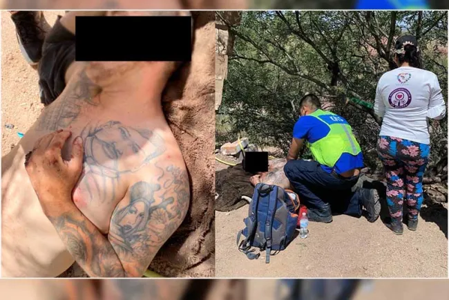 Localizan Madres Buscadoras con vida a “levantado”