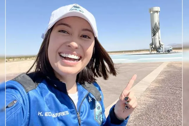 Conquista la mexicana Katya Echazarreta frontera espacial