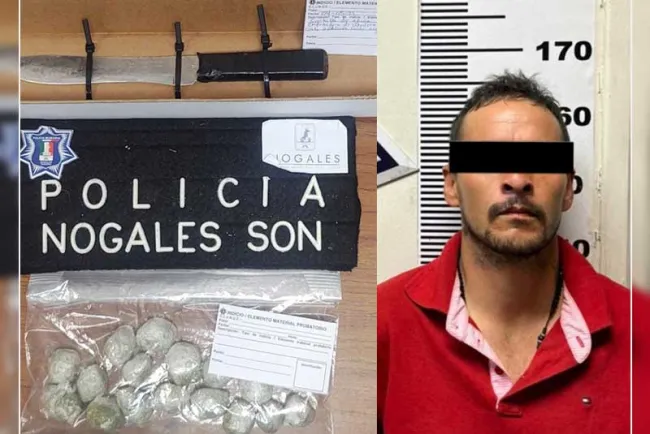 Arrestan a narcomenudista en La Mesa