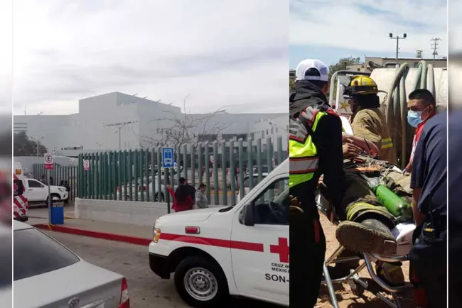 Agradecen bomberos apoyo del IMSS