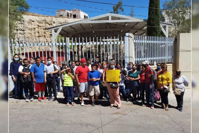 Vuelve manifestación en CAM 55 de Nogales