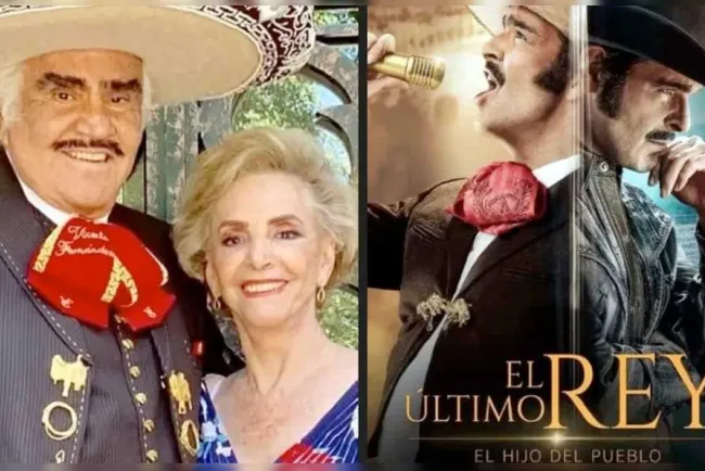 Denuncia Cuquita, viuda de Vicente Fernández, a Televisa por violencia de género