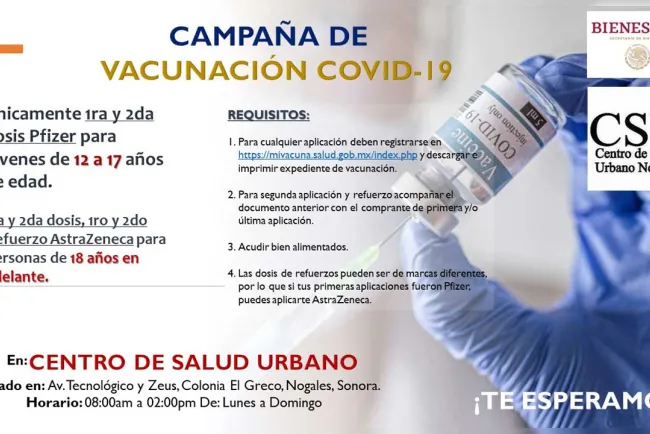 Siguen con aplicación de vacunas contra Covid-19