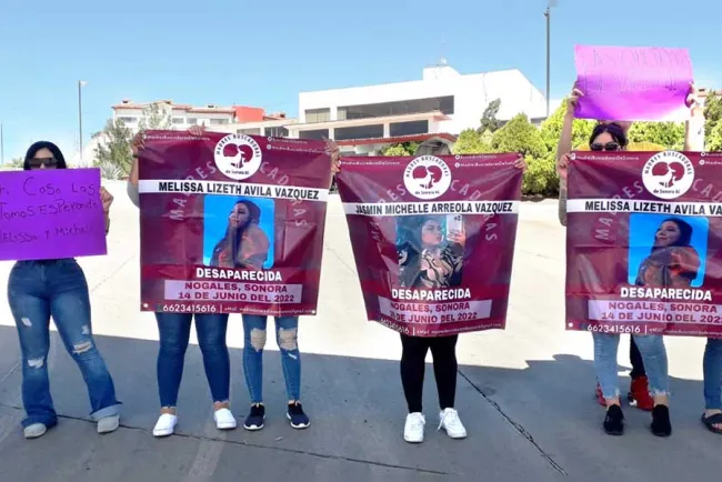 Continúan manifestaciones por búsqueda de Jazmín y Melissa