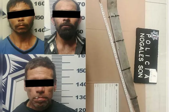 Amenazaban a peatones con cuchillos; los arrestan