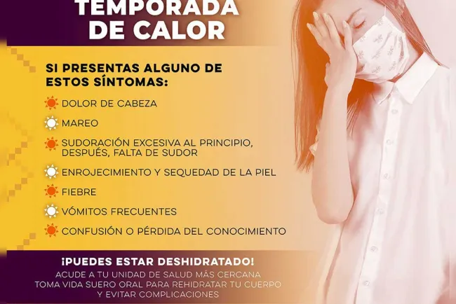 Ante las altas temperaturas, hay que evitar exponerse al sol: Salud Sonora
