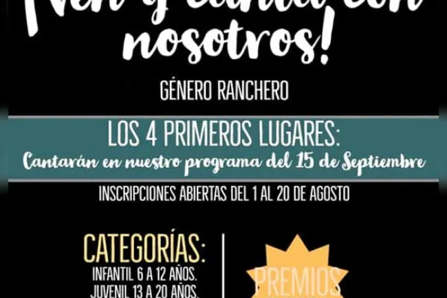 Lanza Imfoculta convocatoria para concurso de canto