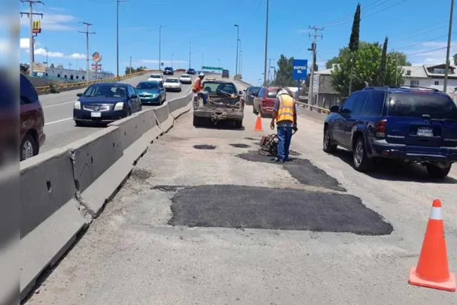 Aplican recarpeteo en bulevar Alatorre y Nogales 2 Mil