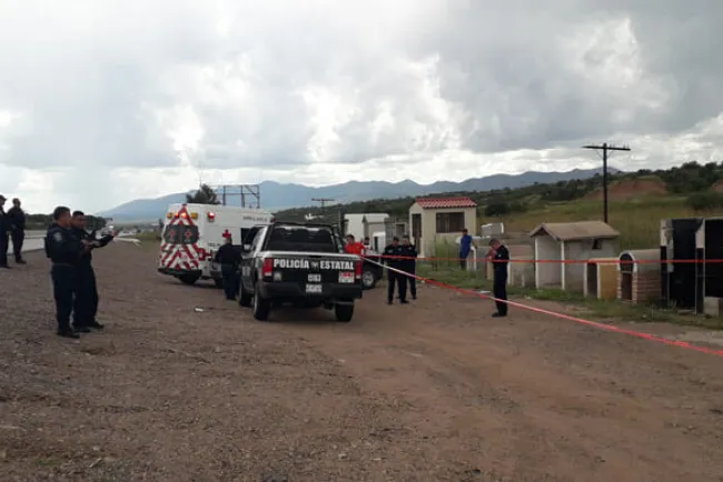 Ligan cabeza hallada, con restos humanos