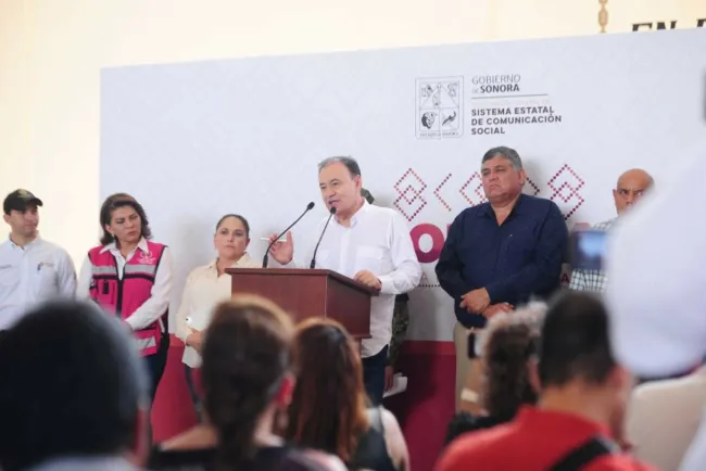 Revisarán riesgos de Guaymas y Empalme: Gobernador