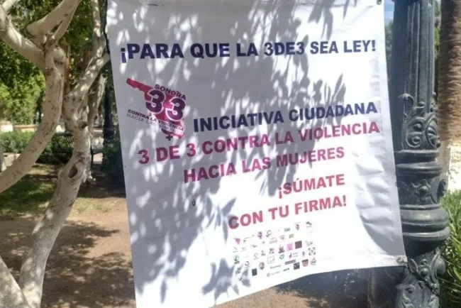 Presentarán colectivas ante Congreso del Estado iniciativa 3 de 3