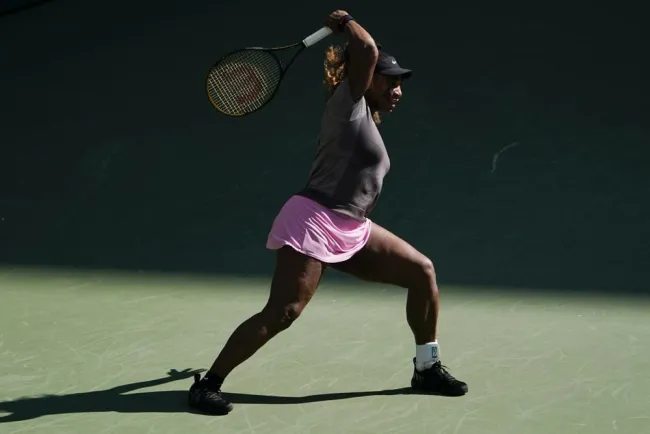 Serena en el acto final