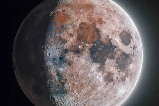 Capturan hasta el más mínimo detalle de la Luna