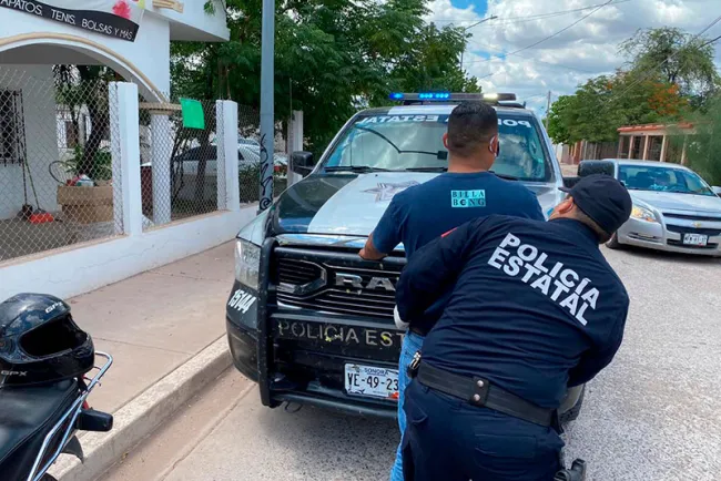 Detenido al fumar droga