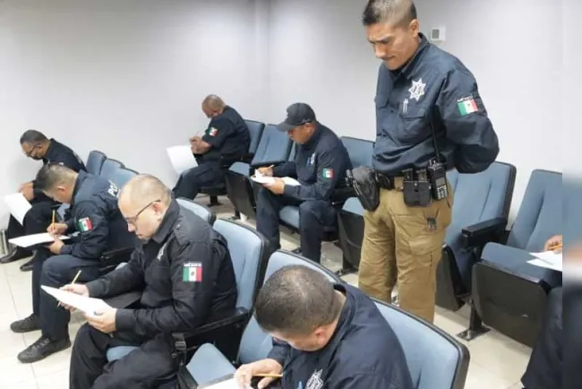 Compiten agentes de SP por ascenso a Policía Tercero