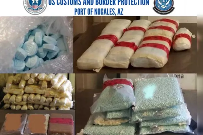 Decomisan miles de pastillas de fentanilo y kilos de metanfetaminas en EU