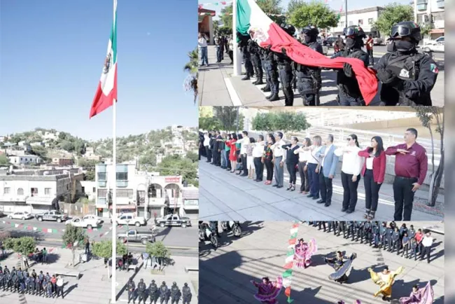 Izan enorme bandera por el 212 aniversario del Día de la Independencia