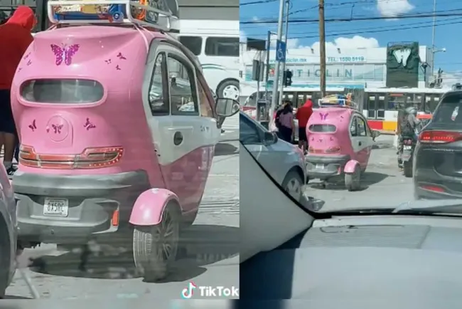 Circula en Ecatepec la ‘motobarbie’