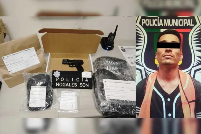 Atrapan policías a presunto asaltante en la Colosio