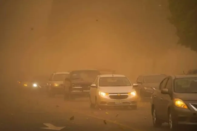 “Invade” impresionante tormenta de arena a Mexicali