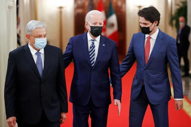 Busca “convivencia familiar” AMLO con Biden y Trudeau en México