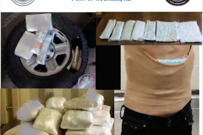 Incautan cargas de fentanilo