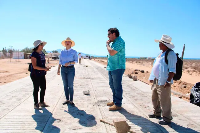 Supervisan proyectos del Plan de Justicia Seri