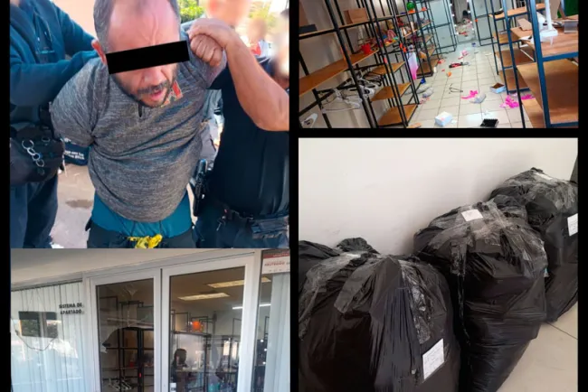 Capturan a ladrón en pleno atraco