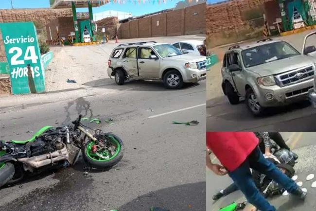 Fallece motociclista en accidente