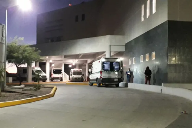 Huye hombre baleado de hospital